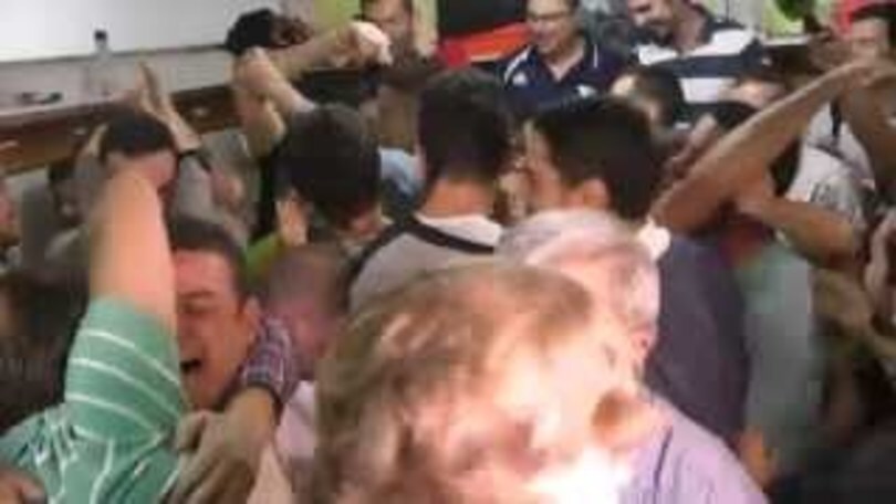 Pescano il Barcellona in Coppa ed esplodono di gioia
