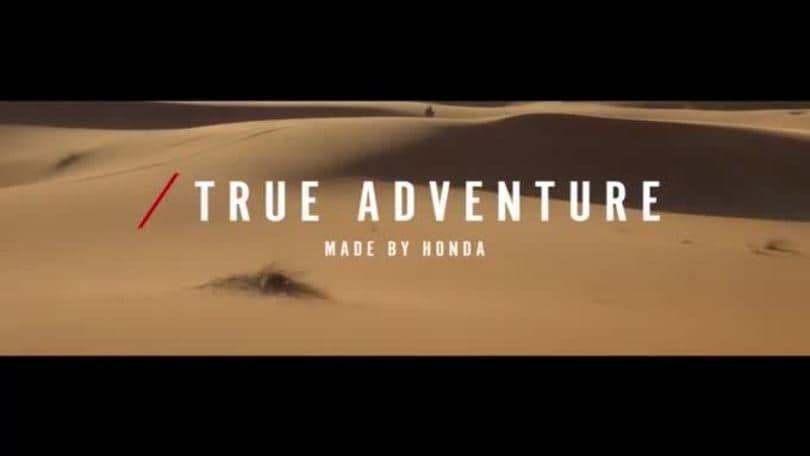 Honda Africa Twin: la clip ufficiale