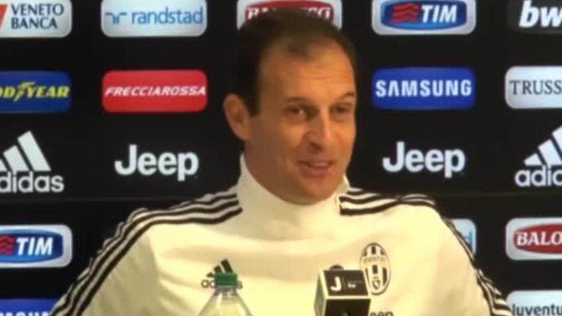 Allegri: "Garcia dice il contrario rispetto all'anno scorso"