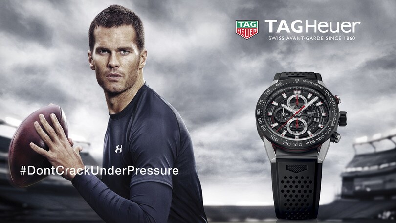 Tom Brady nuovo ambasciatore Tag Heuer