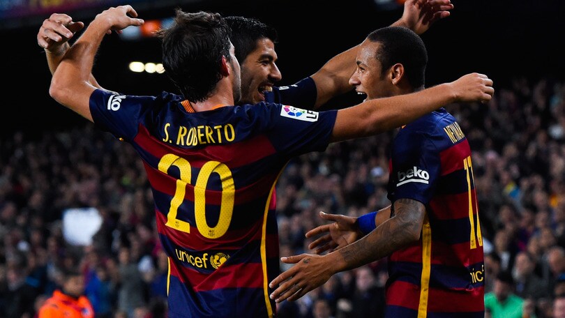 Uno scatenato Neymar riporta il Barça in vetta alla Liga