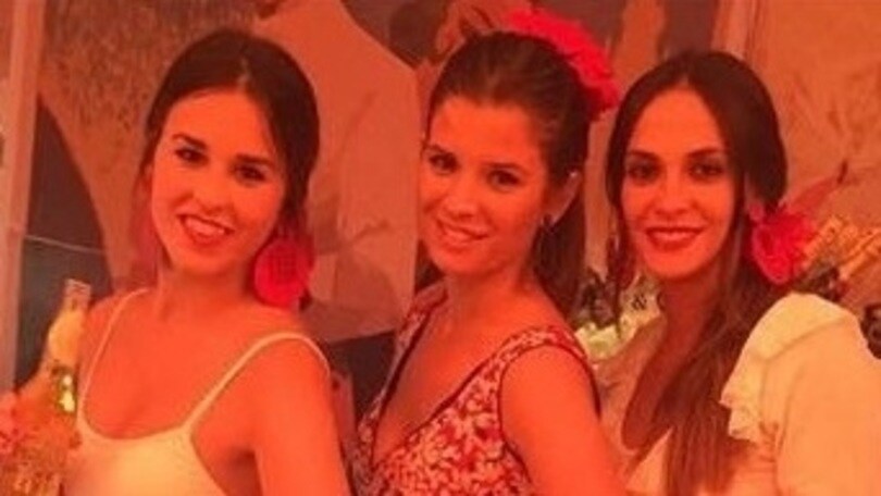 Napoli, festa spagnola con le wags azzurre