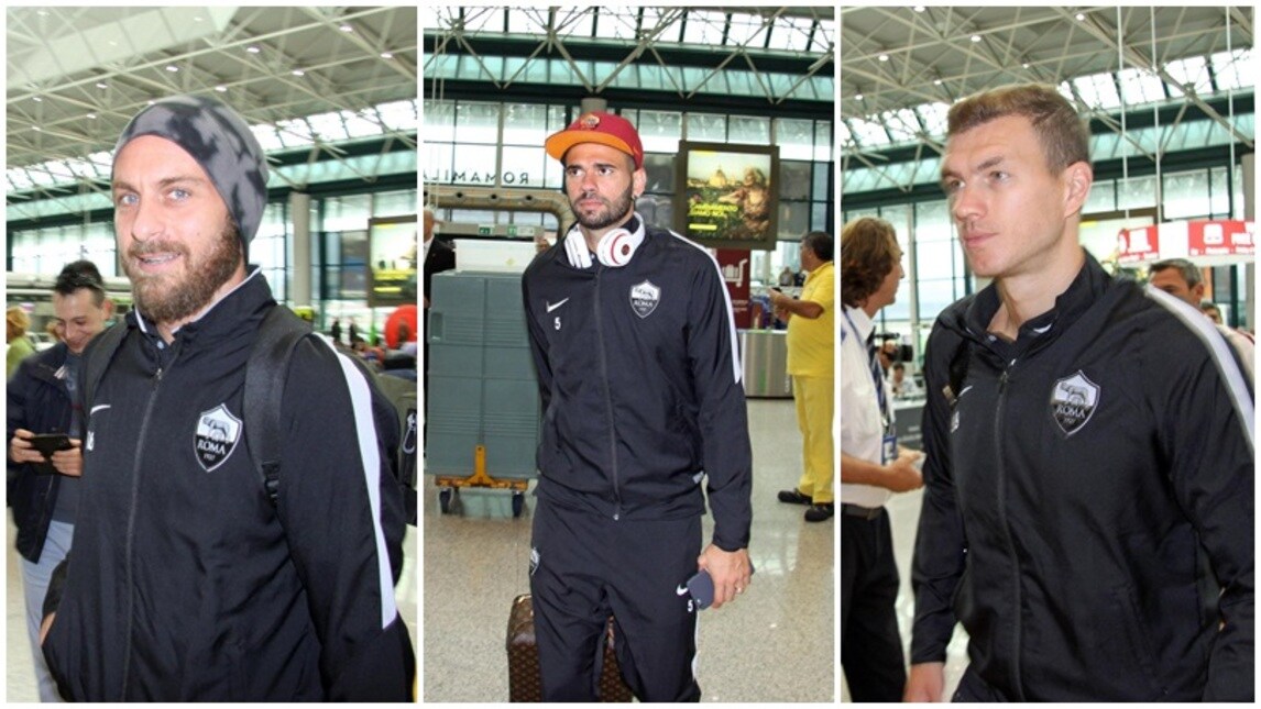 Roma formato Champions: in partenza per Leverkusen