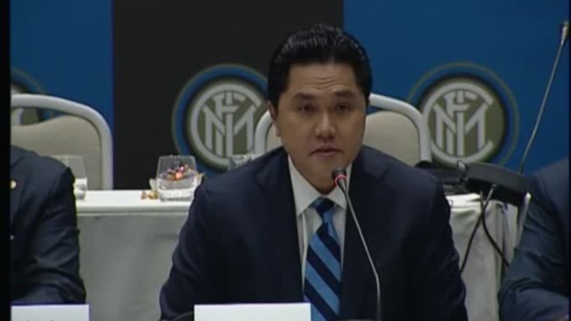 Thohir: "Ottimo rapporto con Moratti"