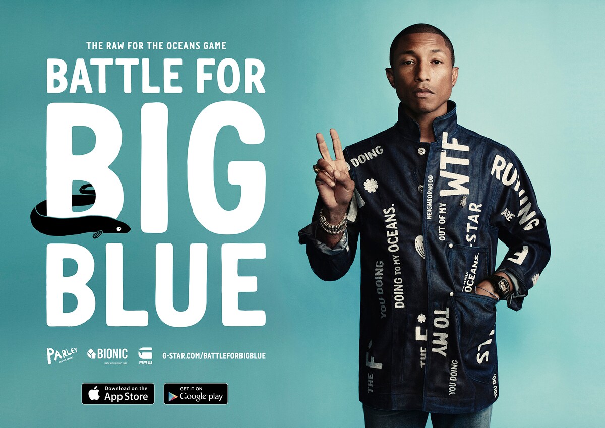 G-Star RAW. Il gioco "Battle For Big Blue"