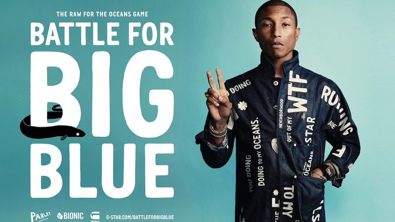 G-Star RAW. Il gioco "Battle For Big Blue"