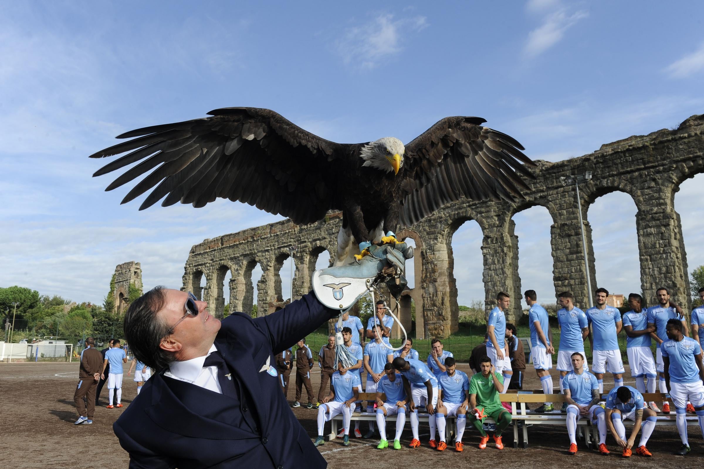 Lazio, tutti in posa per la foto ufficiale