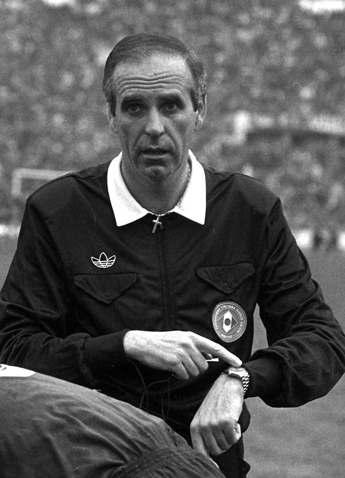 Arbitri, addio a Gino Menicucci: aveva 77 anni