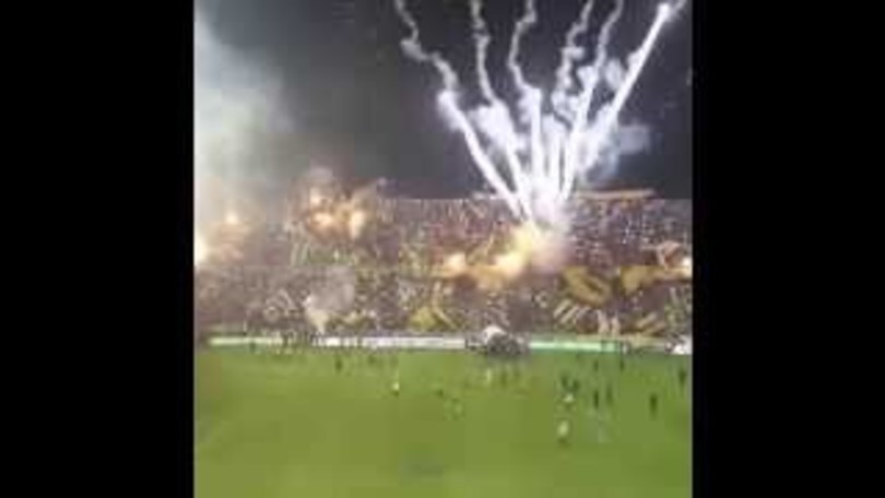 Argentina, atmosfera pazzesca al Gigante de Arroyito