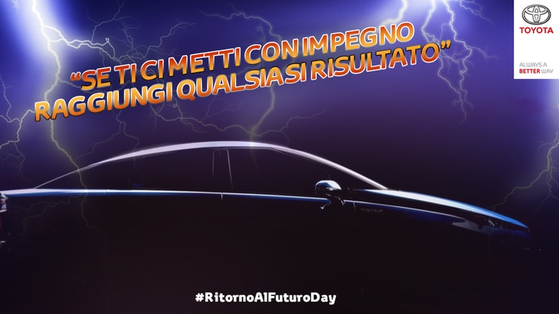 Ritorno al futuro day, Toyota e Smart si punzecchiano
