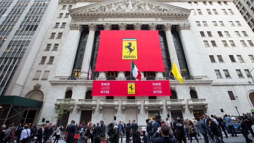 Ferrari, esordio col botto a Wall Street