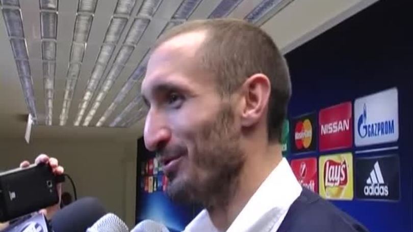 Chiellini: "Pensiamo una gara alla volta con calma"