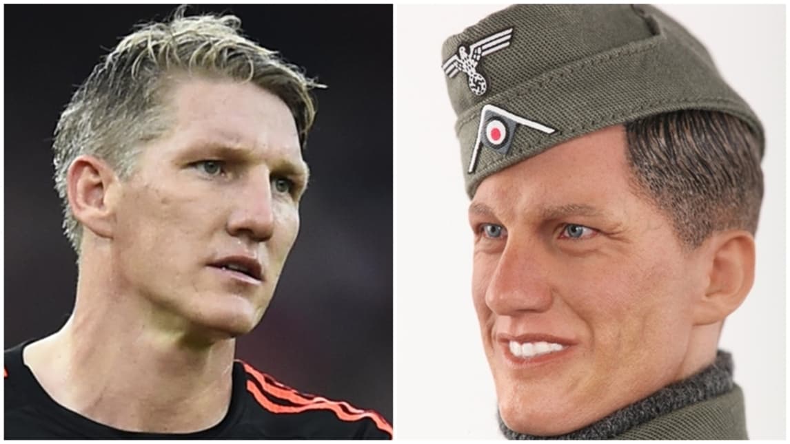 Il pupazzo Bastian fa arrabbiare Schweinsteiger