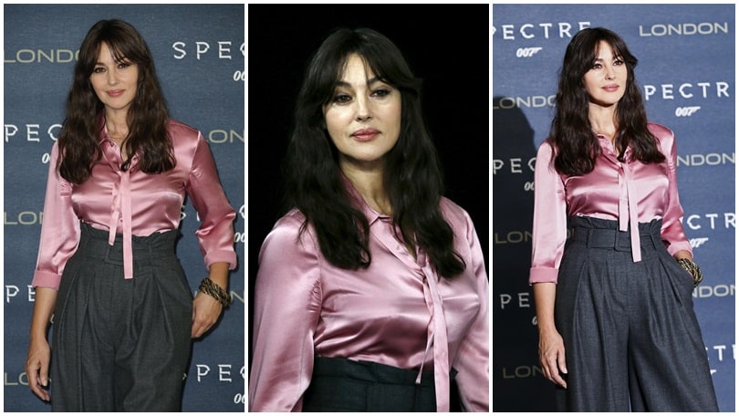 Monica Bellucci pink panter a Londra