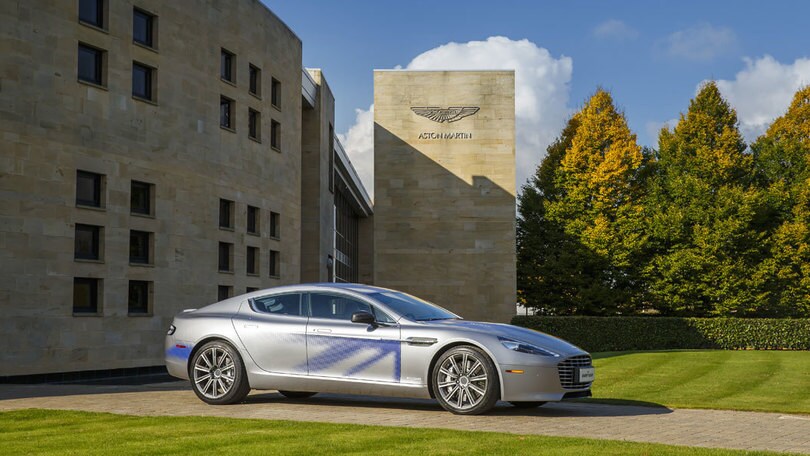 Aston Martin RapidE, prove di supercar elettrica