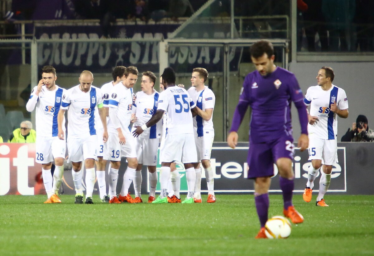 Fiorentina-Lech Poznan 1-2: Pepito Rossi non basta