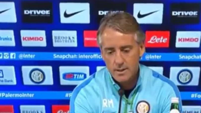 Mancini: "Torniamo a vincere. Kondogbia? Nessun dubbio"