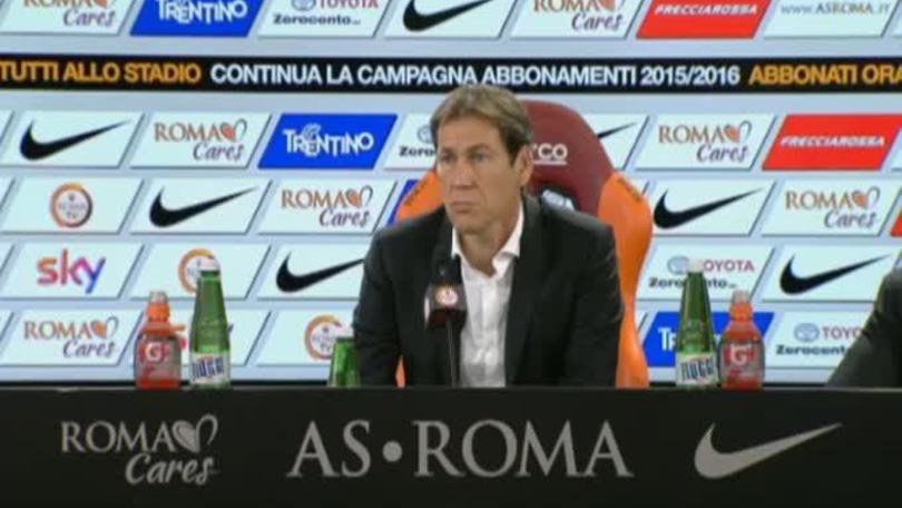 Garcia: "I problemi in difesa erano previsti, ma bilancio positivo"