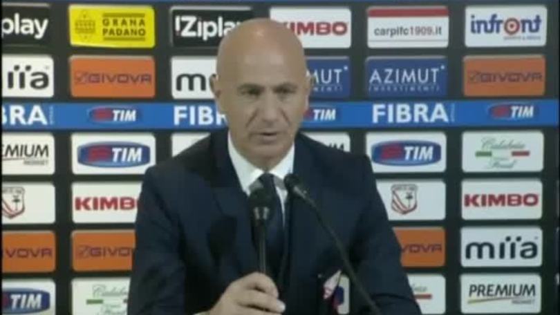 Rabbia Sannino: "Grande partita. E io non sono Castori"