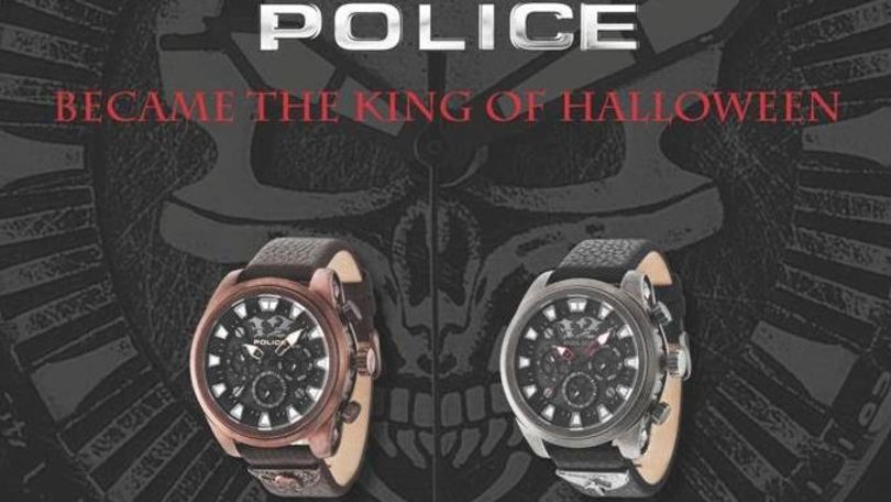 Halloween con i nuovi orologi Police