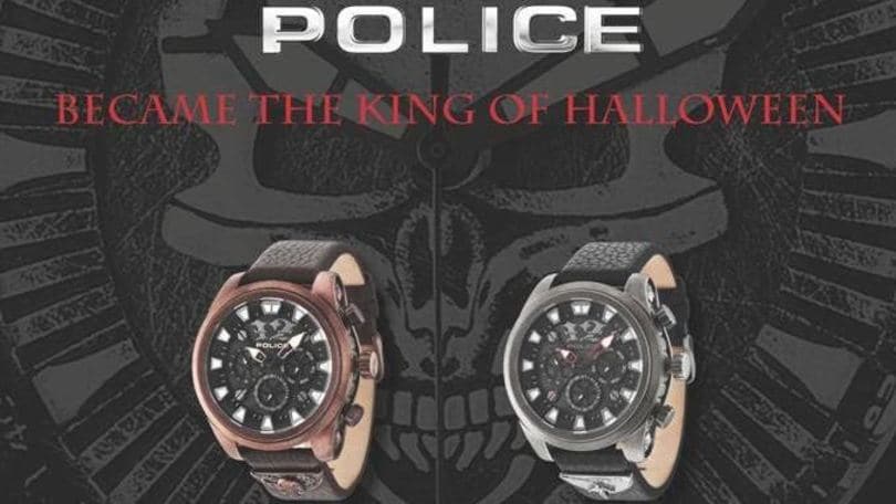 Halloween con i nuovi orologi Police