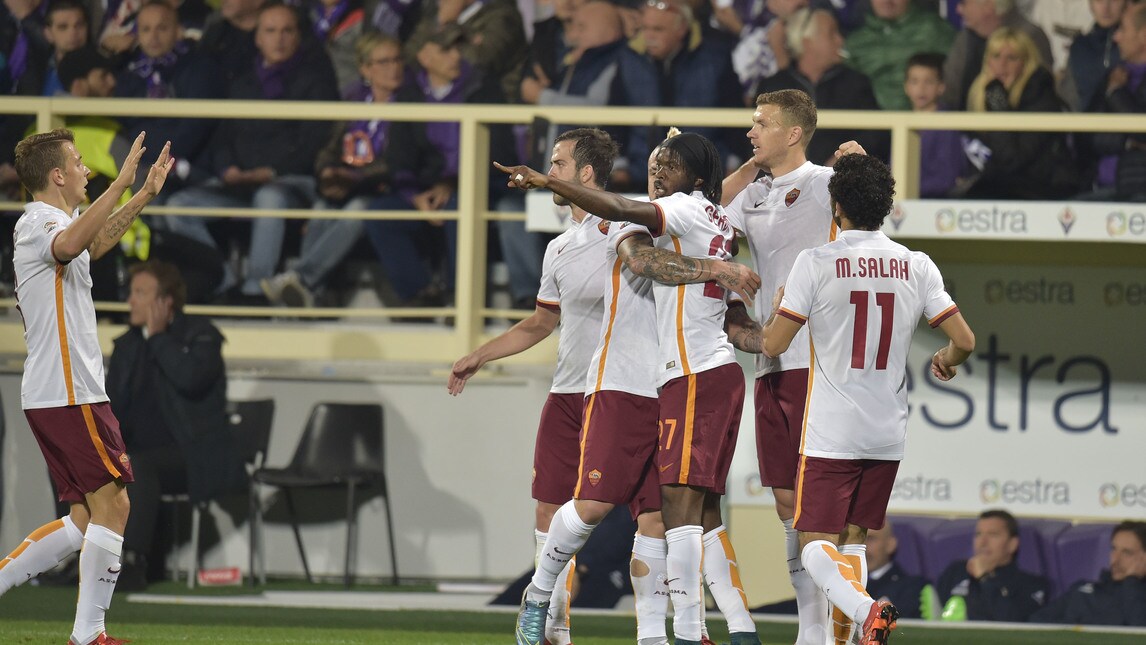 Fiorentina-Roma 1-2, Salah-Gervinho e i giallorossi sono primi