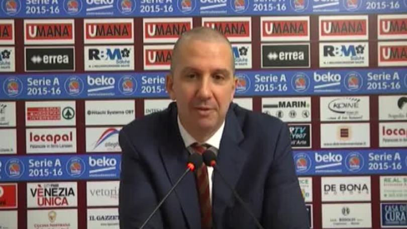 De Raffaele:"Partita molto consistente, soprattutto la difesa"