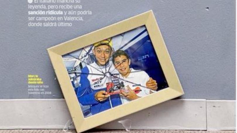 La stampa spagnola contro Valentino Rossi
