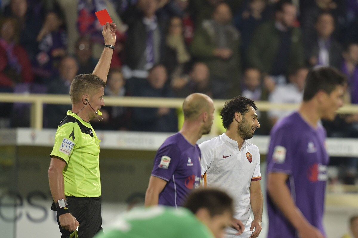 Squalificati Serie A: un turno a De Rossi e Salah