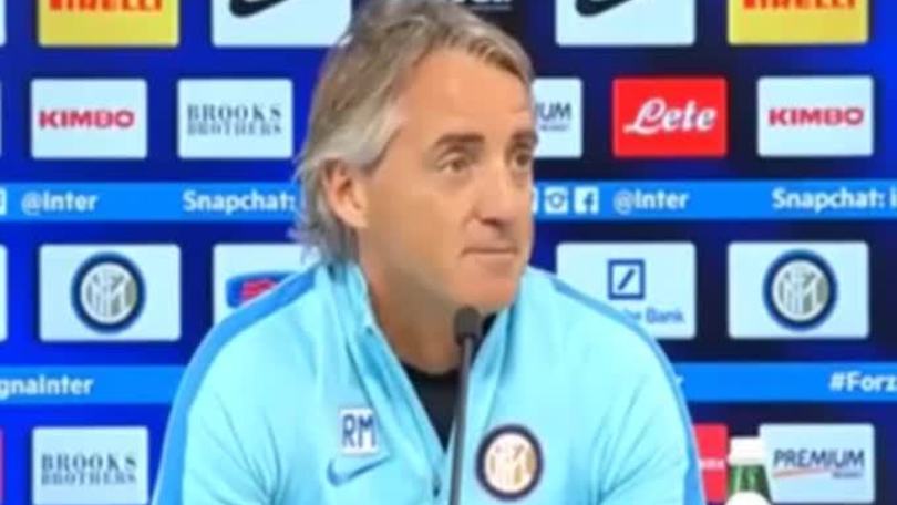 Mancini: "Niente drammi, vinciamo col Bologna"
