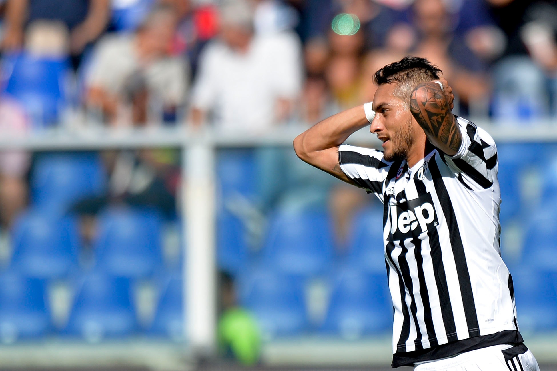 Juventus, stop di 40 giorni per Pereyra. Ko anche Asamoah