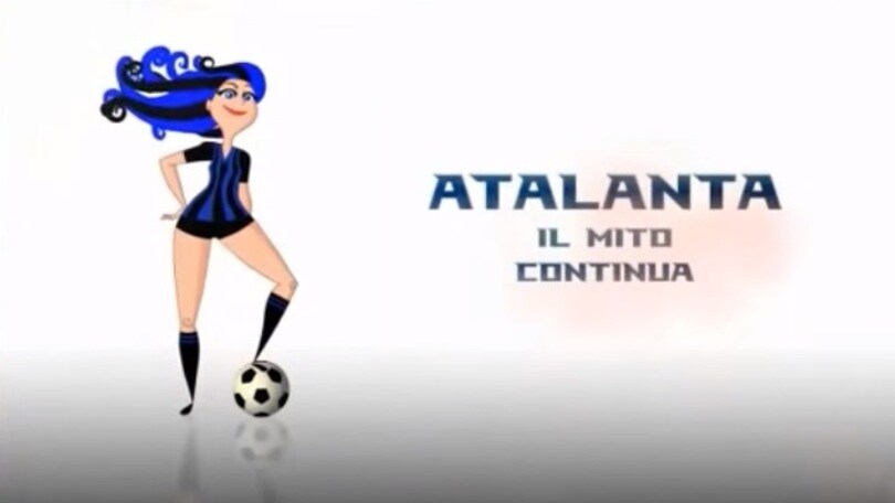 L'Atalanta diventa un'eroina dei cartoni animati
