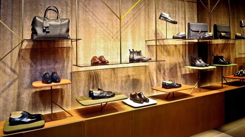 La boutique a Roma di Santoni