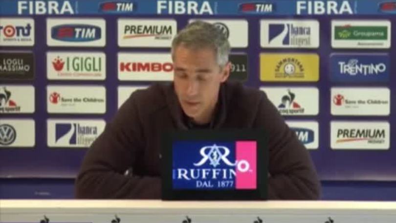 Sousa: "Emozionante l'affetto dei nostri tifosi"