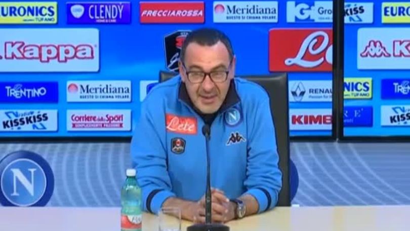 Sarri: "Maradona? Può dire quel c... che vuole"