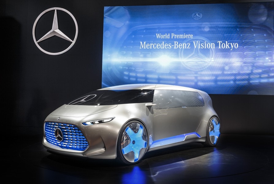 Mercedes Vision Tokyo, la monovolume per le metropoli del futuro