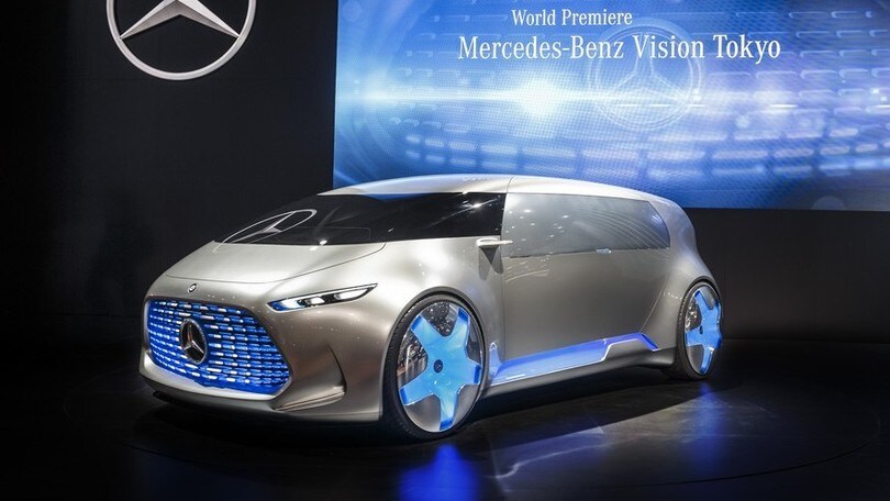 Mercedes Vision Tokyo, la monovolume per le metropoli del futuro