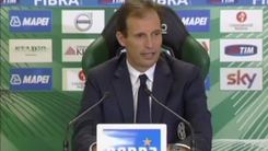 Allegri: "Tutti in ritiro fino al derby"