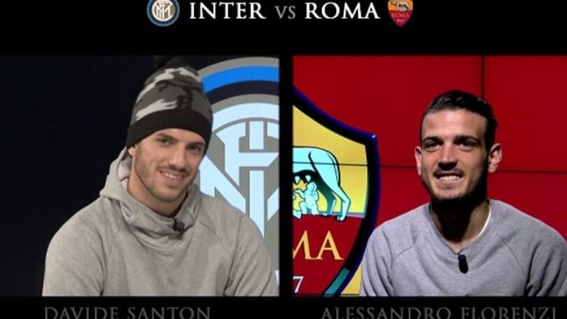 Inter-Roma, Santon e Florenzi amici contro. Il romanista: «Vogliamo vincere»