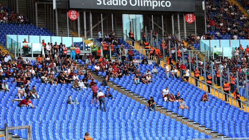 Lazio, per il derby deserto mai visto