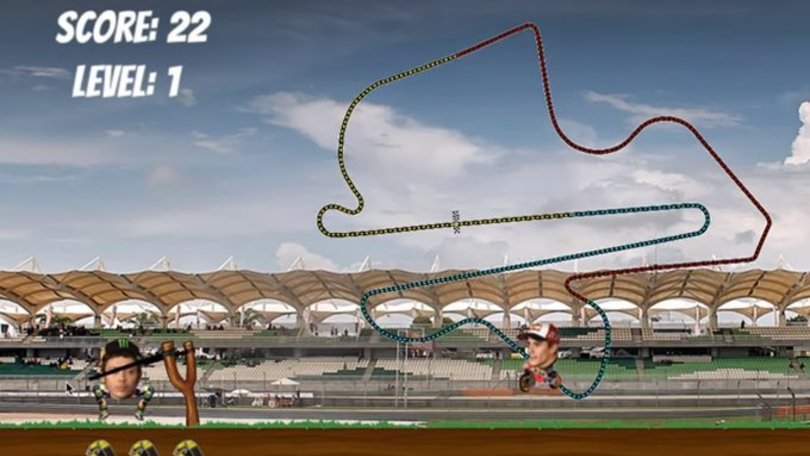 Rossi contro Marquez diventa un videogioco