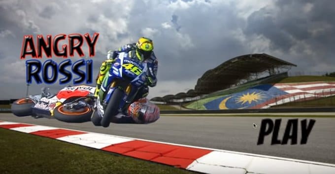 Vale-Marquez, c'è il videogioco: ecco "Angry Rossi"