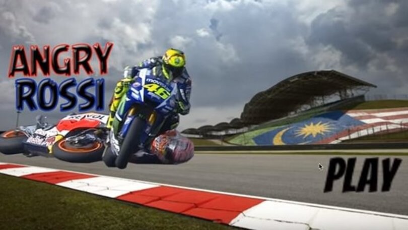 Vale-Marquez, c'è il videogioco: ecco "Angry Rossi"