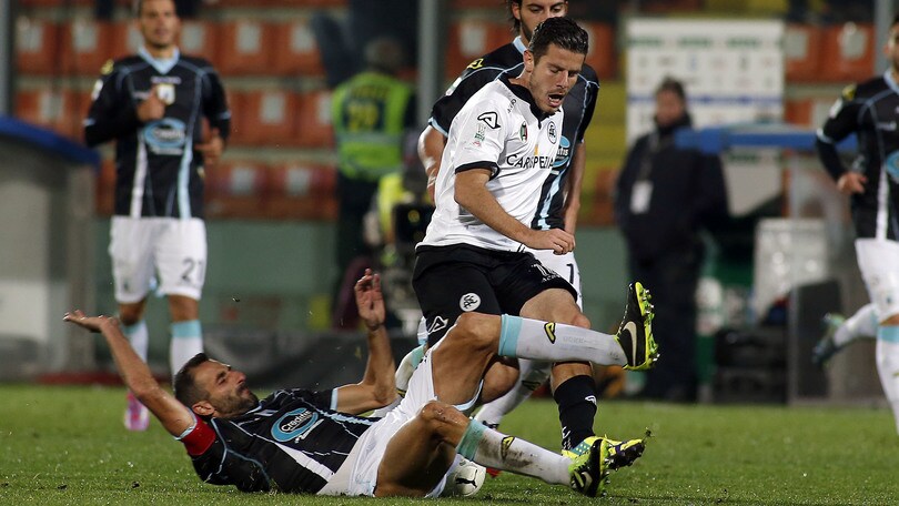 Spezia-Entella: pari. Un derby senza reti