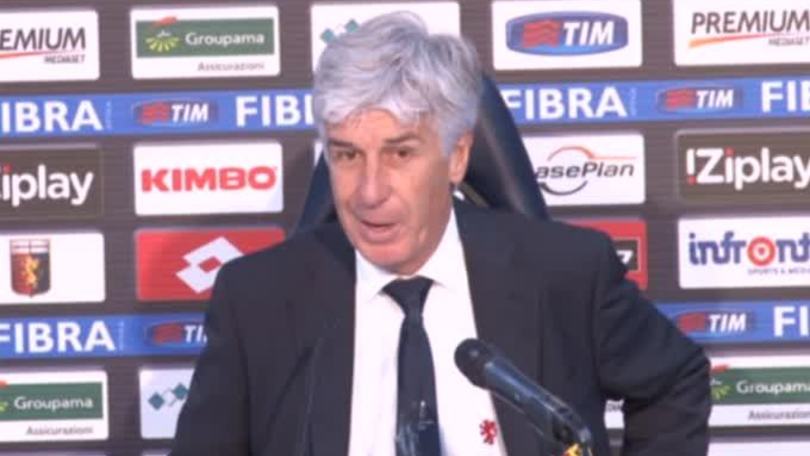 Gasperini: "Buona partita, risultato giusto"