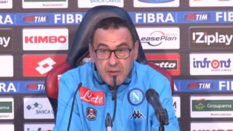 Sarri: "Contento della prestazione"