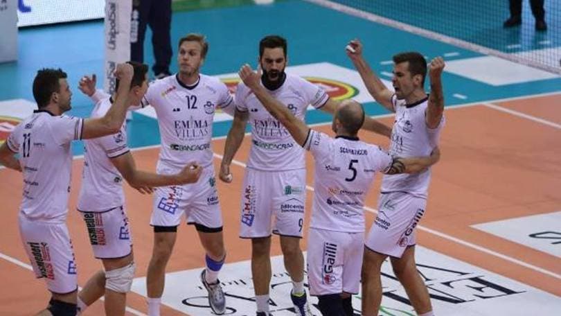Volley: A2 Maschile, in testa restano tre squadre