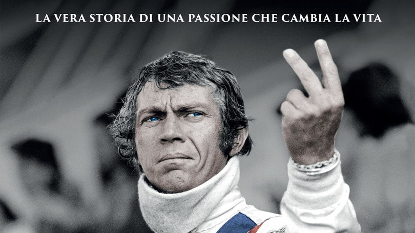 Il poster del film "Steve McQueen: una vita spericolata"