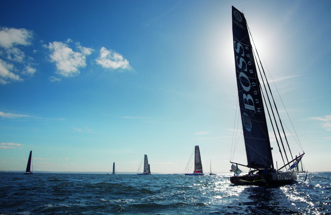 La nuova barca da regata oceanica di Hugo Boss