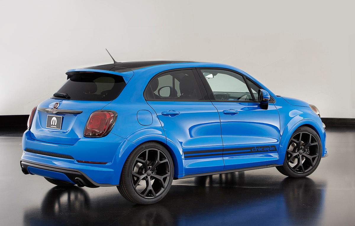 Fiat 500X Chicane e Mobe, la crossover diventa estrema